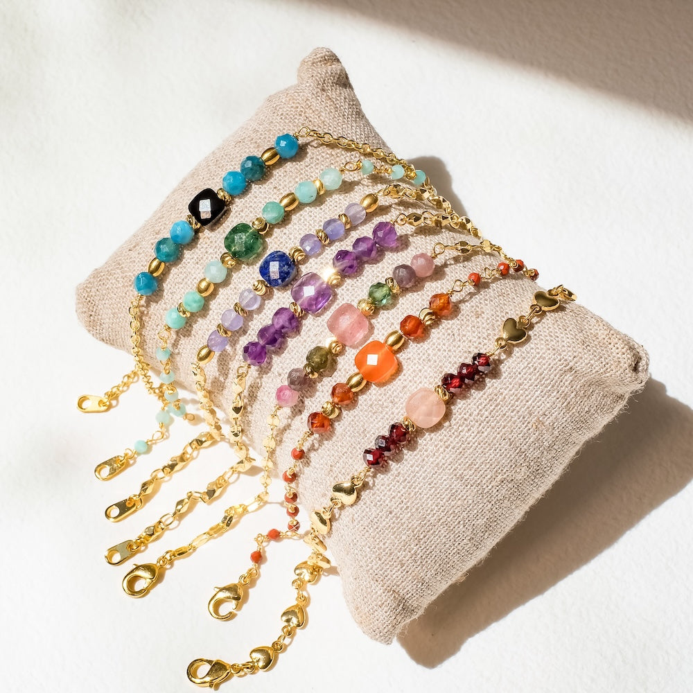 Bracelet Mix de pierres de Gemmes