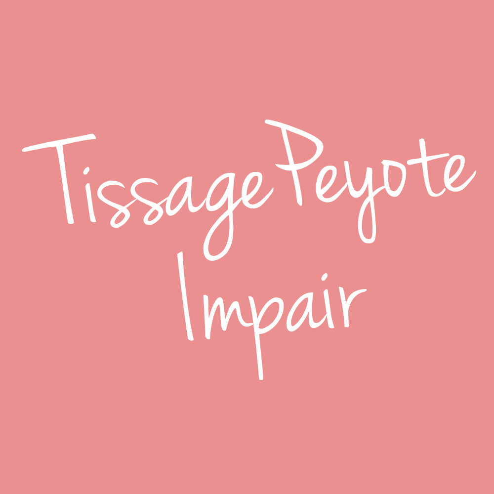 Tissage Peyote impair