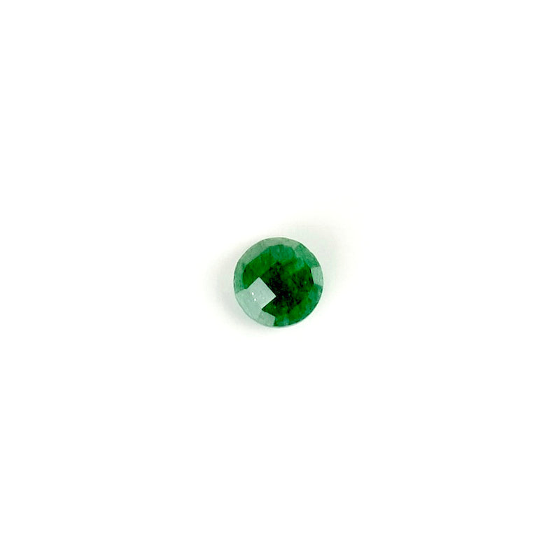 Cabochon Facetté en pierre naturelle Rond 6mm Aventurine