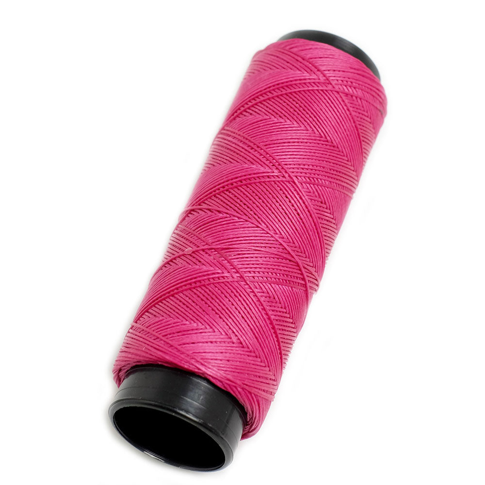 Polyester ciré 0,6mm vendu par coupon de 2 mètres Fuchsia